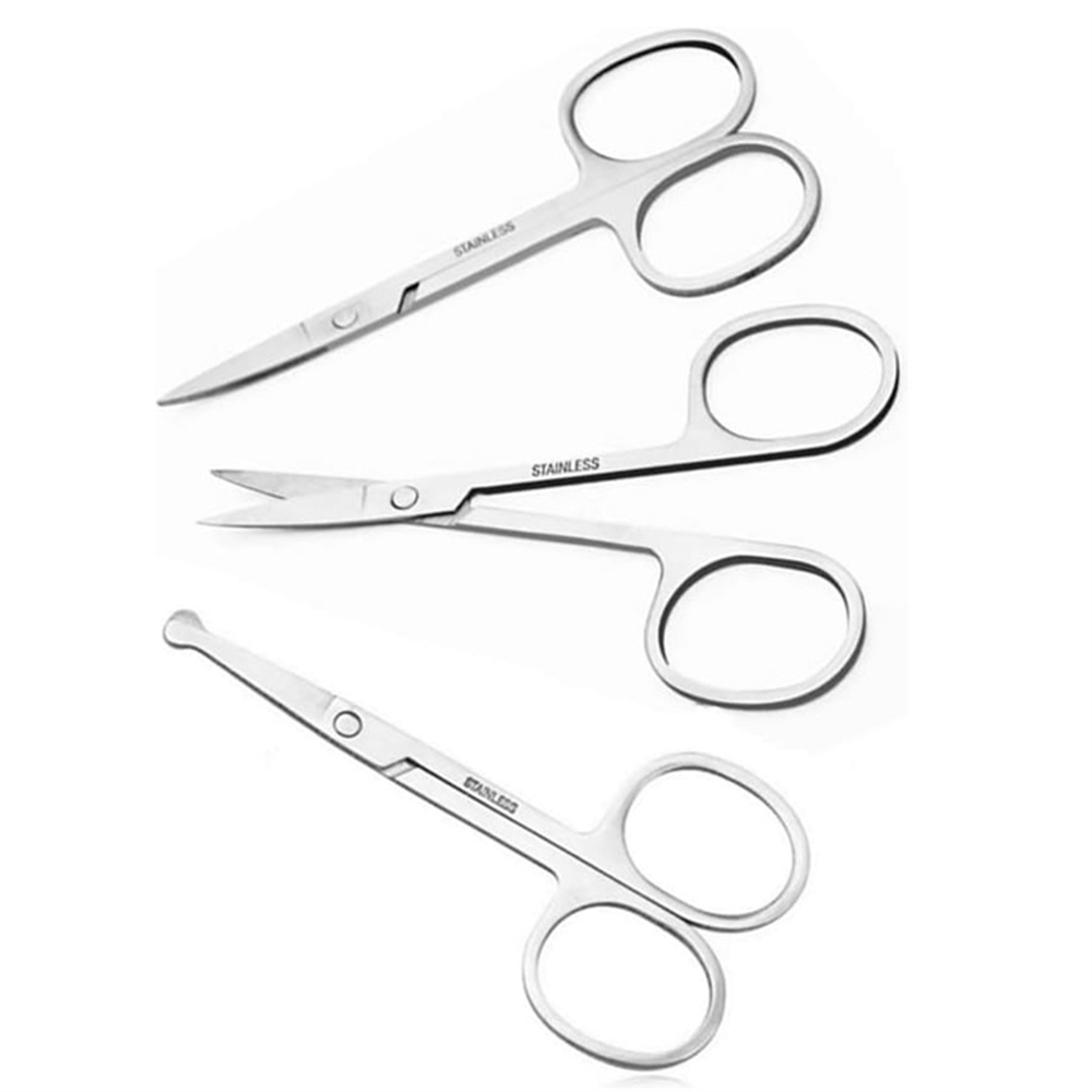 Men'S Grooming Eyebrow Trimming - กรรไกรตัดแต่งขนอเนกประสงค์สำหรับผู้ชายและผู้หญิง ใช้ตัดแต่งขนคิ้ว ขนจมูก หนวด เครา ขนตา