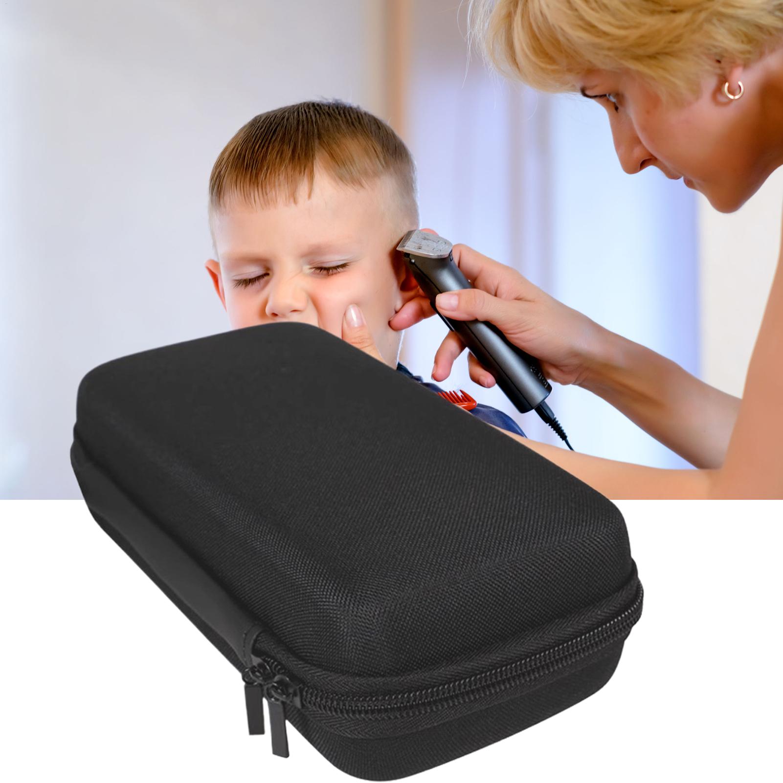 Men'S Grooming Bag - กระเป๋าใส่เครื่องมือตัดผม กระเป๋าเก็บอุปกรณ์ตัดแต่งทรงผม กล่องเก็บเครื่องตัดผมอเนกประสงค์สำหรับใช้ในบ้าน กล่องเก็บอุปกรณ์ช่างทำผม สำหรับจัดแต่งทรงผมนอกสถานที่