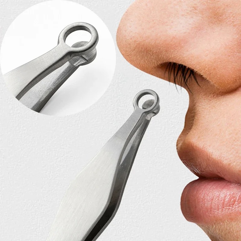 Men'S Grooming Eyebrow Trimming - แหนบตัดขนจมูกสแตนเลสแบบมืออาชีพ กรรไกรตัดขนคิ้ว ตัดแต่งเล็บมือ เครื่องมือแต่งหน้า สำหรับผู้หญิงและผู้ชาย