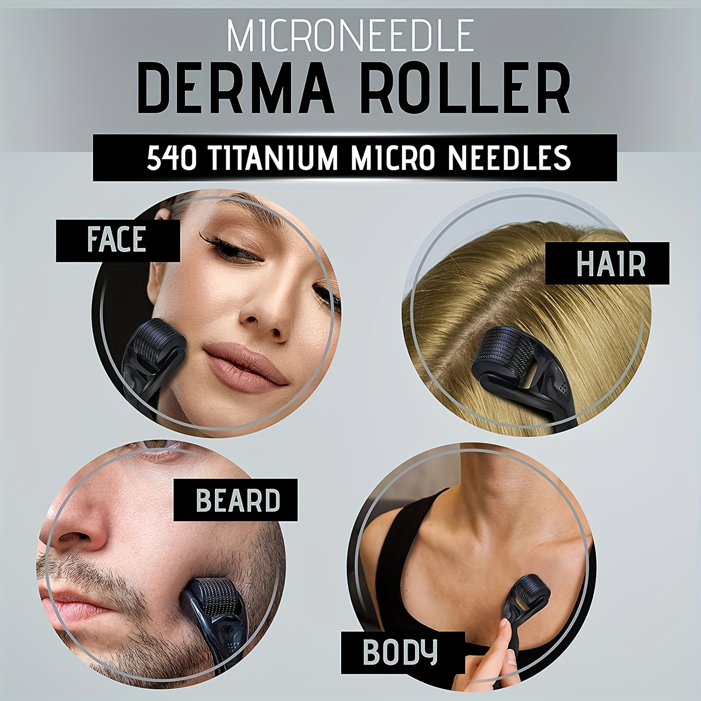 Men Beard Growth Roller Kit Me - Men'S Grooming Set บทวิจารณ์และราคา