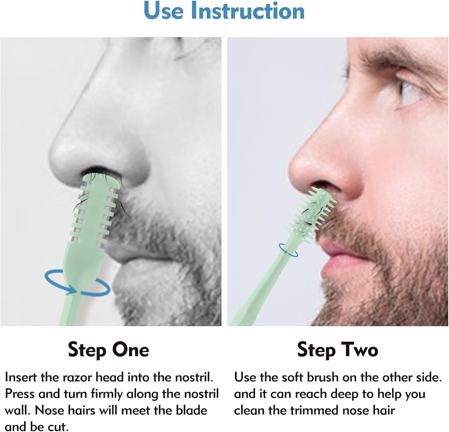 5/20/50 ชิ้น ที่ตัดขนจมูก 2-in - Nose Hair Trimmer บทวิจารณ์และราคา