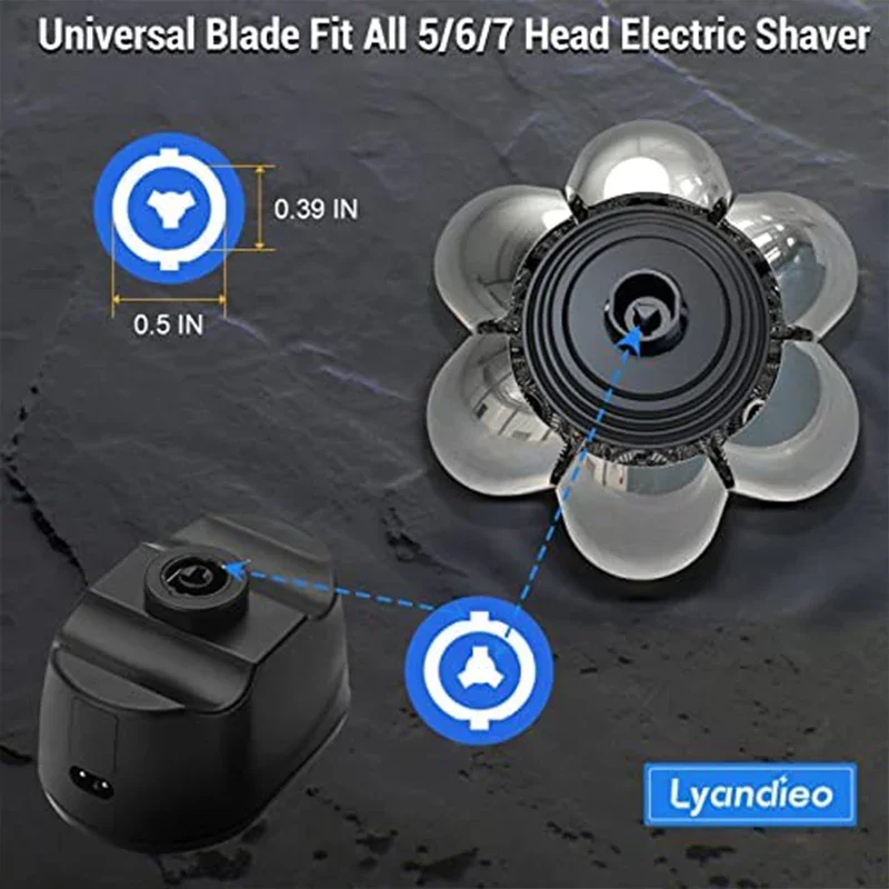 Mens 7 ใบมีดมีดโกนเปลี่ยนหัวโก - Men'S Grooming Razor บทวิจารณ์และราคา
