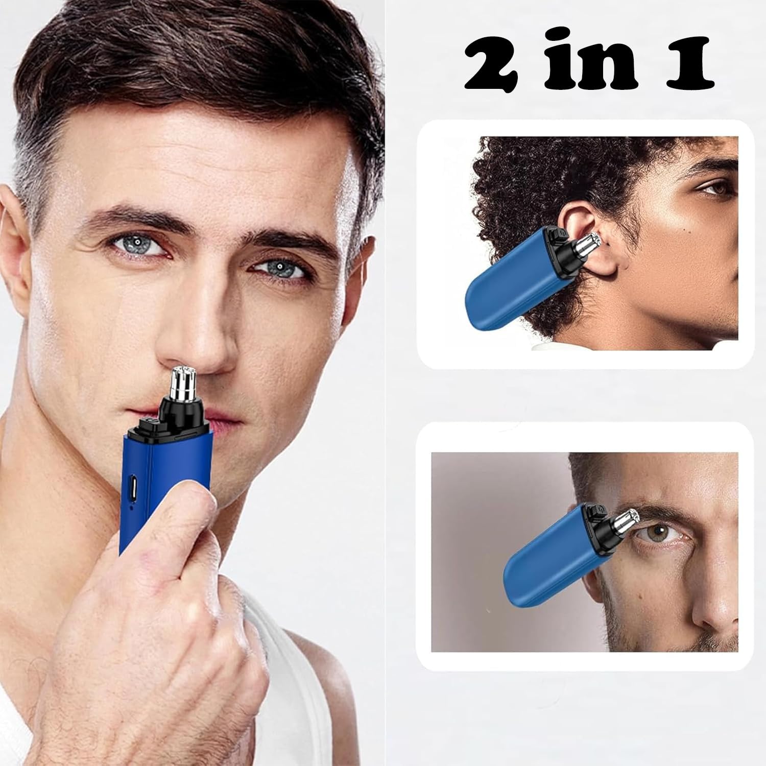 เครื่องตัดขนจมูกและหูแบบชาร์จ  - Nose Hair Trimmer บทวิจารณ์และราคา