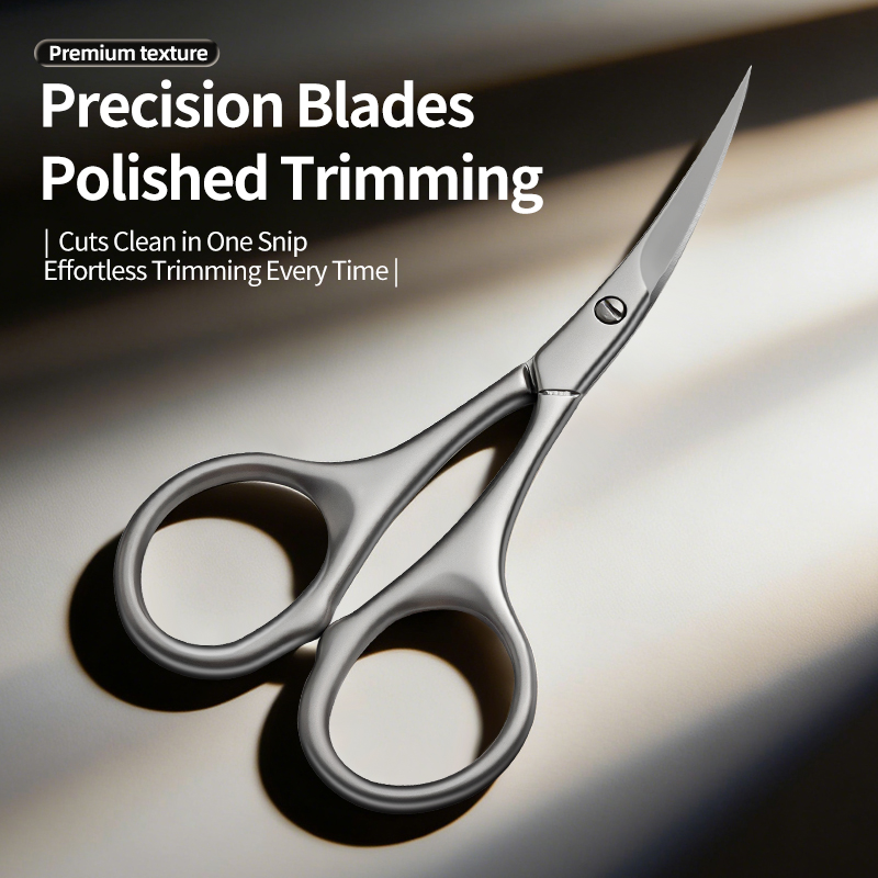 กรรไกรตัดขนคิ้ว ขนจมูก สแตนเลส - Men'S Grooming Eyebrow Trimming บทวิจารณ์และราคา