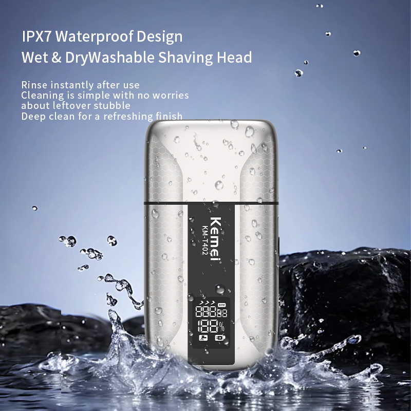 เครื่องโกนหนวดไฟฟ้า Kemei T402 - Men'S Grooming Razor บทวิจารณ์และราคา