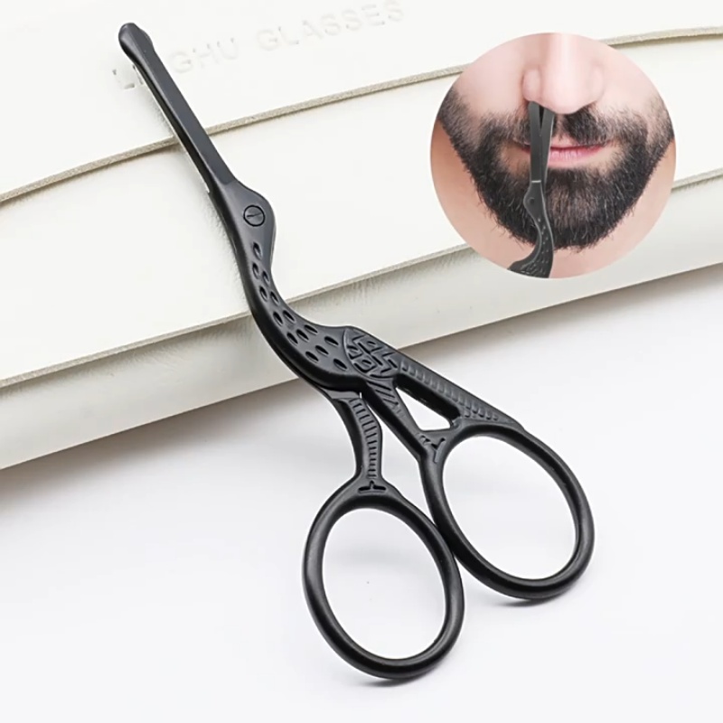 กรรไกรตัดแต่งขนบนใบหน้าสำหรับผ - Men'S Grooming Eyebrow Trimming บทวิจารณ์และราคา