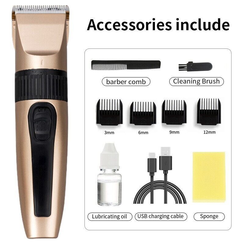 ชุดเครื่องตัดผมไร้สายแบบมืออาช - Men'S Grooming Set บทวิจารณ์และราคา