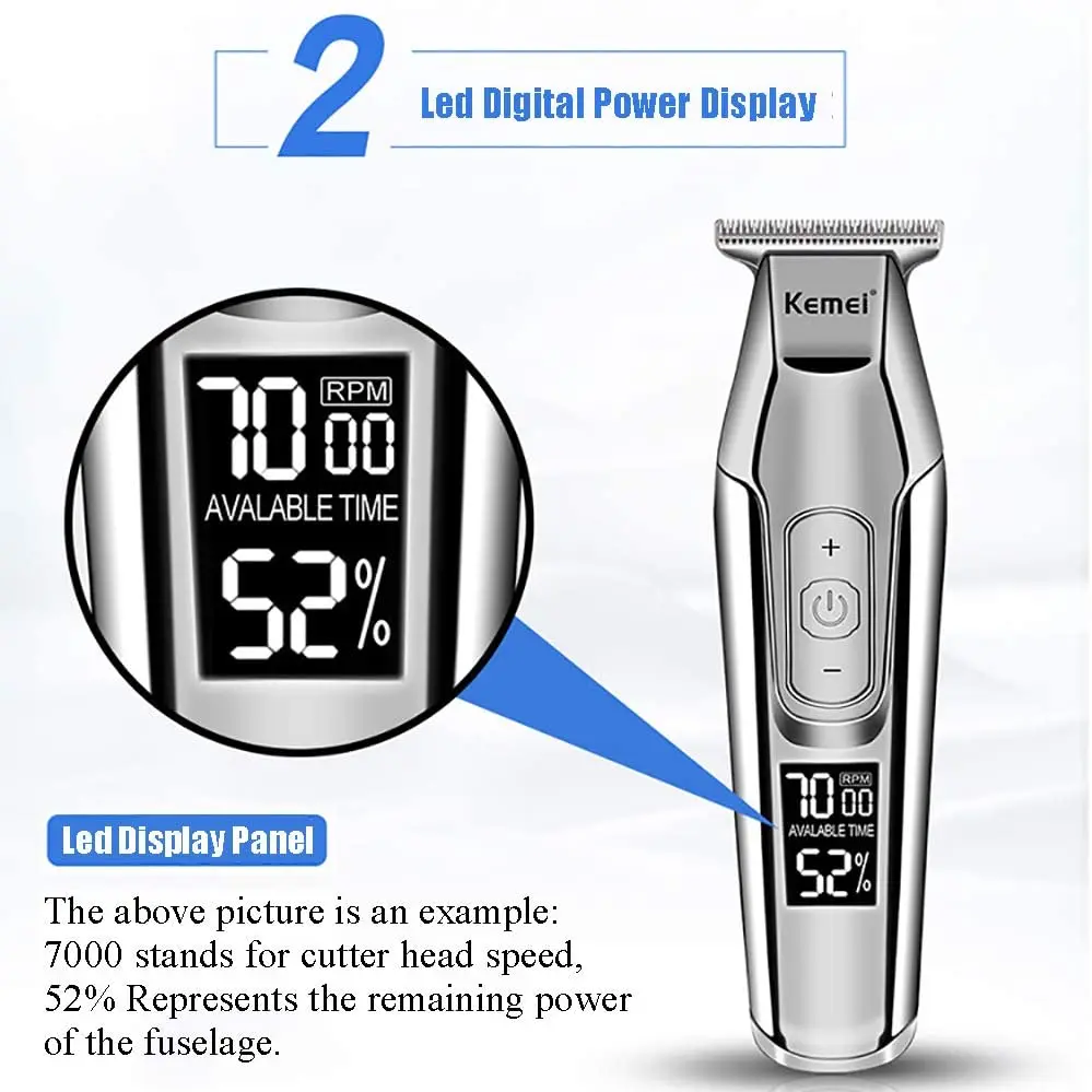 Kemei Hair Clipper KM-5027 หรื - Men'S Grooming Razor บทวิจารณ์และราคา