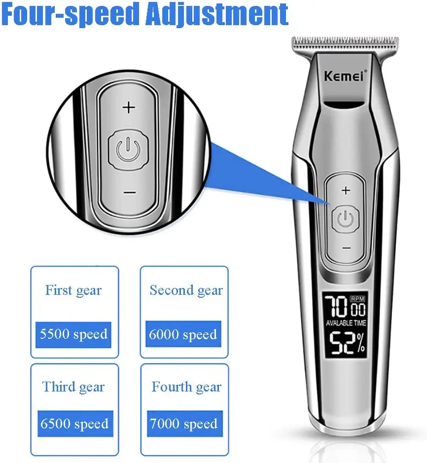 Kemei Hair Clipper KM-5027 หรื - Men'S Grooming Razor บทวิจารณ์และราคา