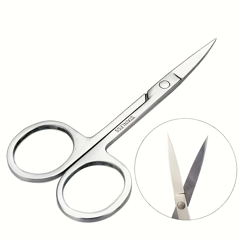 กรรไกรตัดขนใบหน้าขนาดเล็ก 1/3  - Men'S Grooming Eyebrow Trimming บทวิจารณ์และราคา