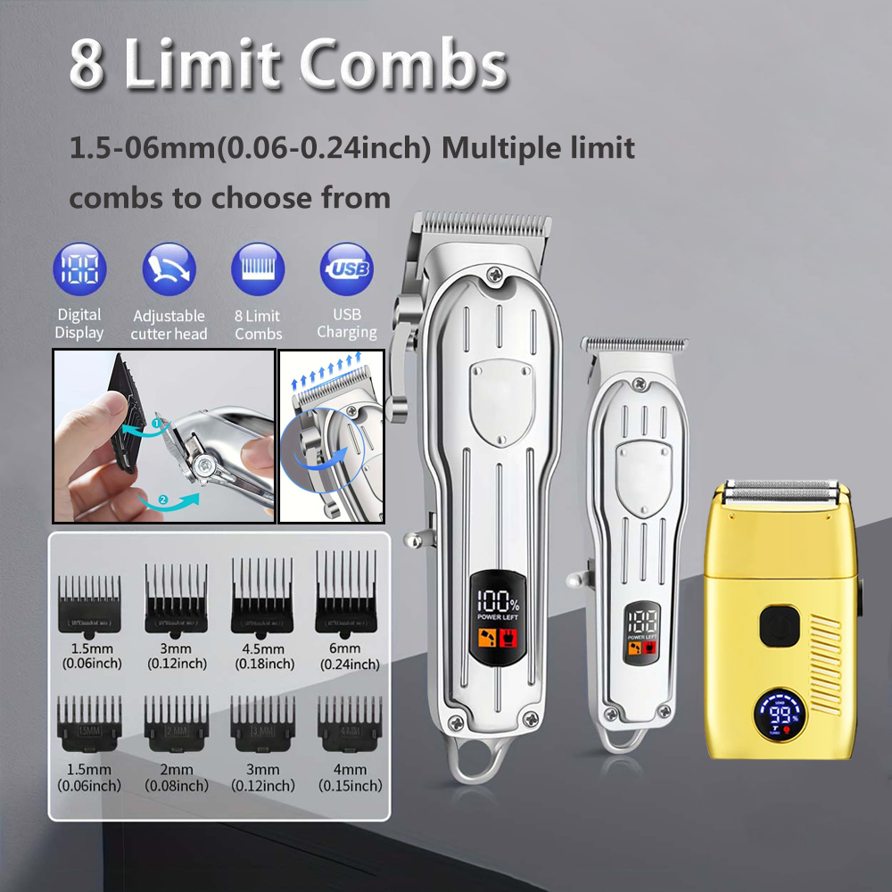 ปัตตาเลี่ยนตัดผมไฟฟ้า เครื่องโ - Men'S Grooming Set บทวิจารณ์และราคา
